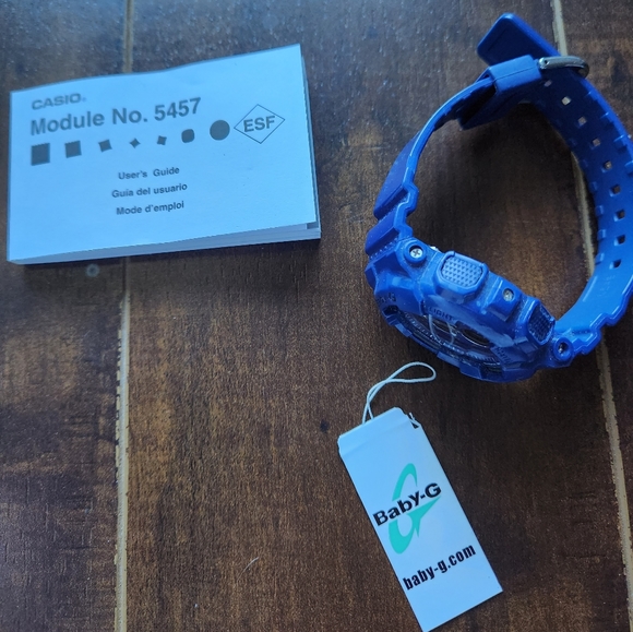 Blue Baby G Watch - Picture 5 of 6